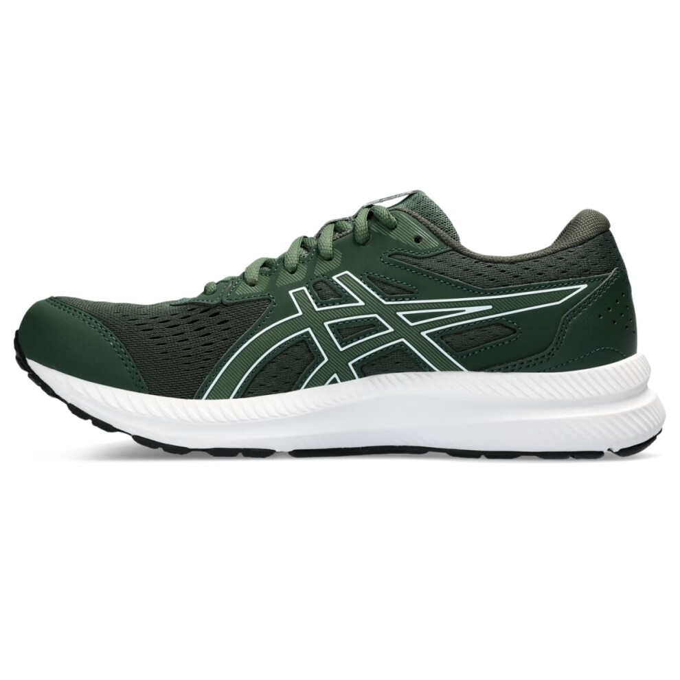 ASICS Men's Gel-Contend 8 Running Shoes  10  RAIN Forest/White