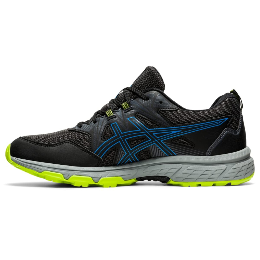 ASICS Men's Gel-Venture 8 Black/Directoire Blue Running Shoe 10 M US