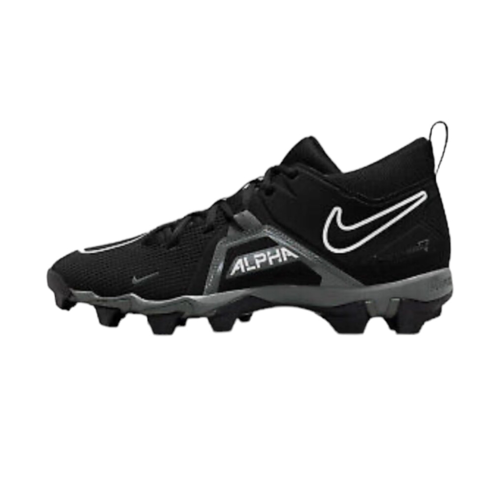 Nike Alpha Menace 3 Shark Men's Football Cleats Black/Iron Grey/White