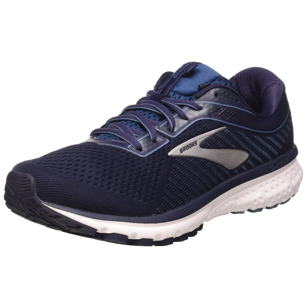 Brooks Men's Race Running Shoe  Navy Stellar White  Womens 12