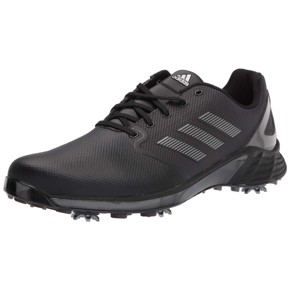 adidas mens Zg21 Golf Shoe  Black/Silver/Grey  7.5 US