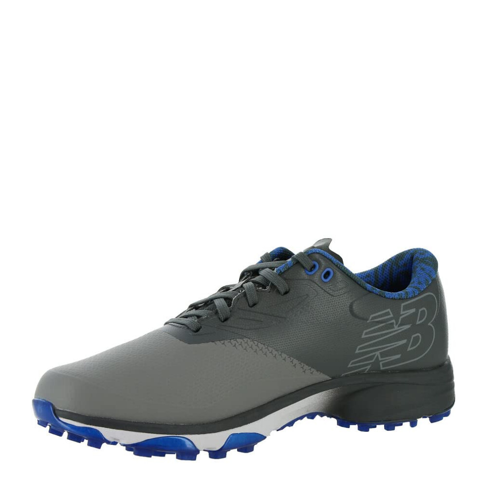 New Balance Men's Fresh Foam X Defender SL Golf Shoe  Grey/Blue  11 Wi