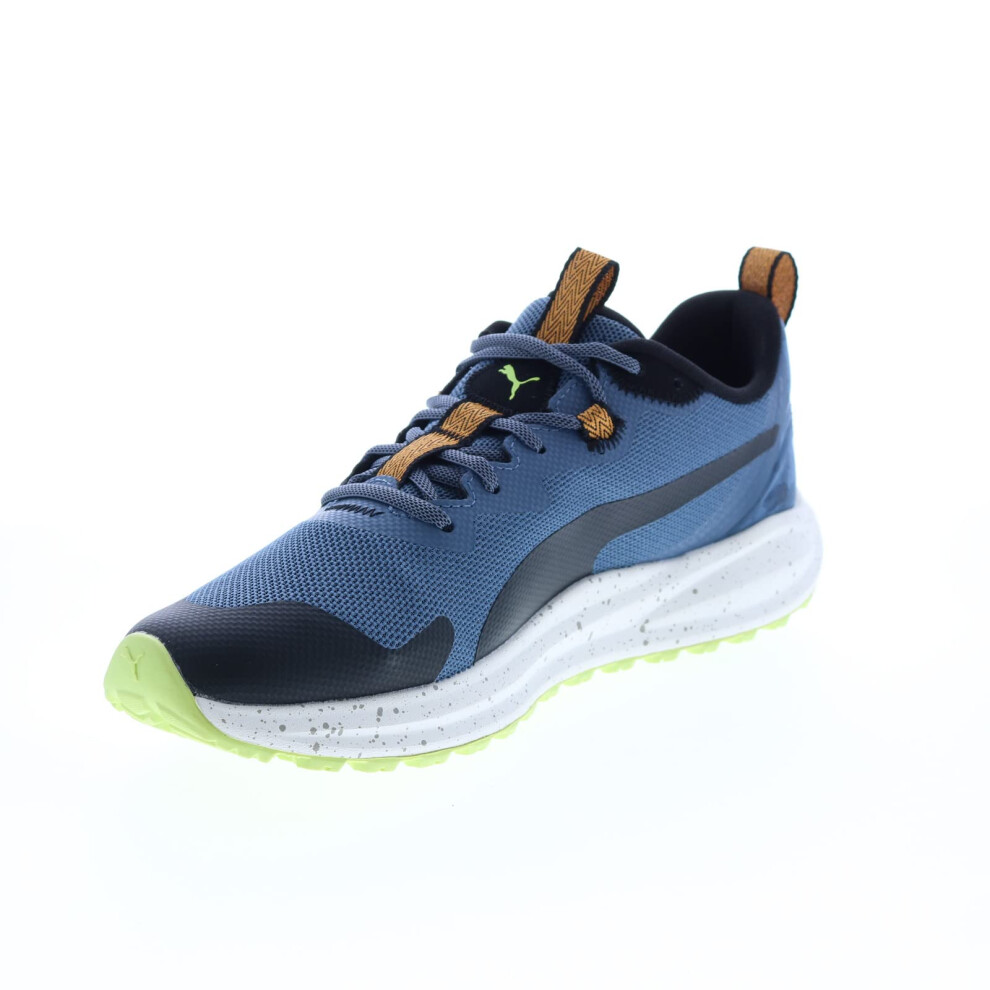 PUMA Twitch Runner Trail Camo Mens Running 9 DM US GreyBlackOrange