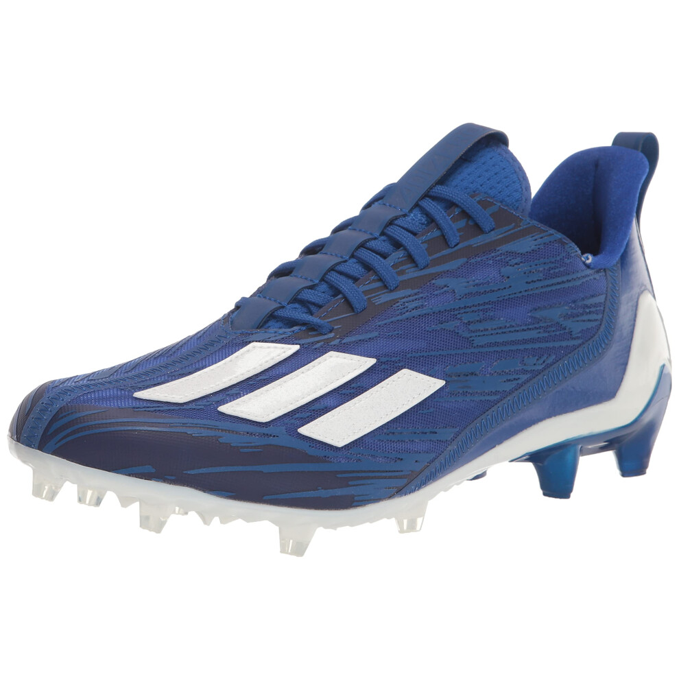 adidas Men's Adizero Football Shoe  Team Royal Blue/White/Team Royal B