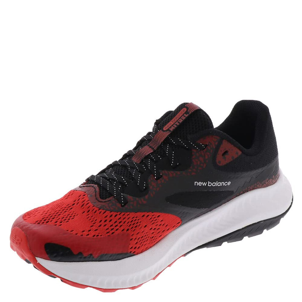 New Balance Men's Dynasoft Nitrel V5 Trail Running Shoe  True Red/Blac