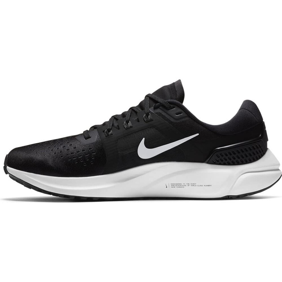 NIKE Men's Stroke Running Shoe  Black White Anthracite Volt  13