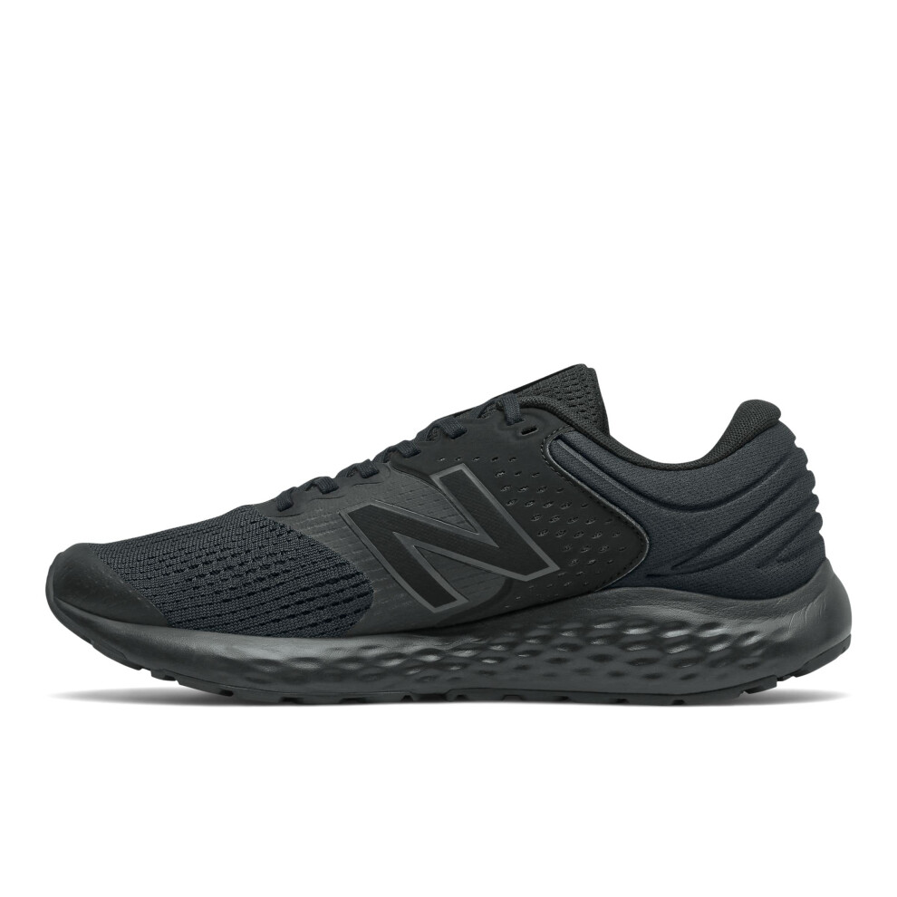 New Balance Men's 520 V7 Running Shoe  Black/Silver  9 X-Wide