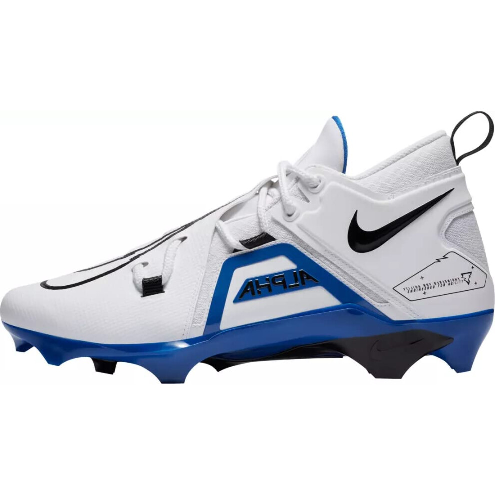 Nike Alpha Menace Pro 3 CT6649-101 White-Game Royal-Black Men's Footba