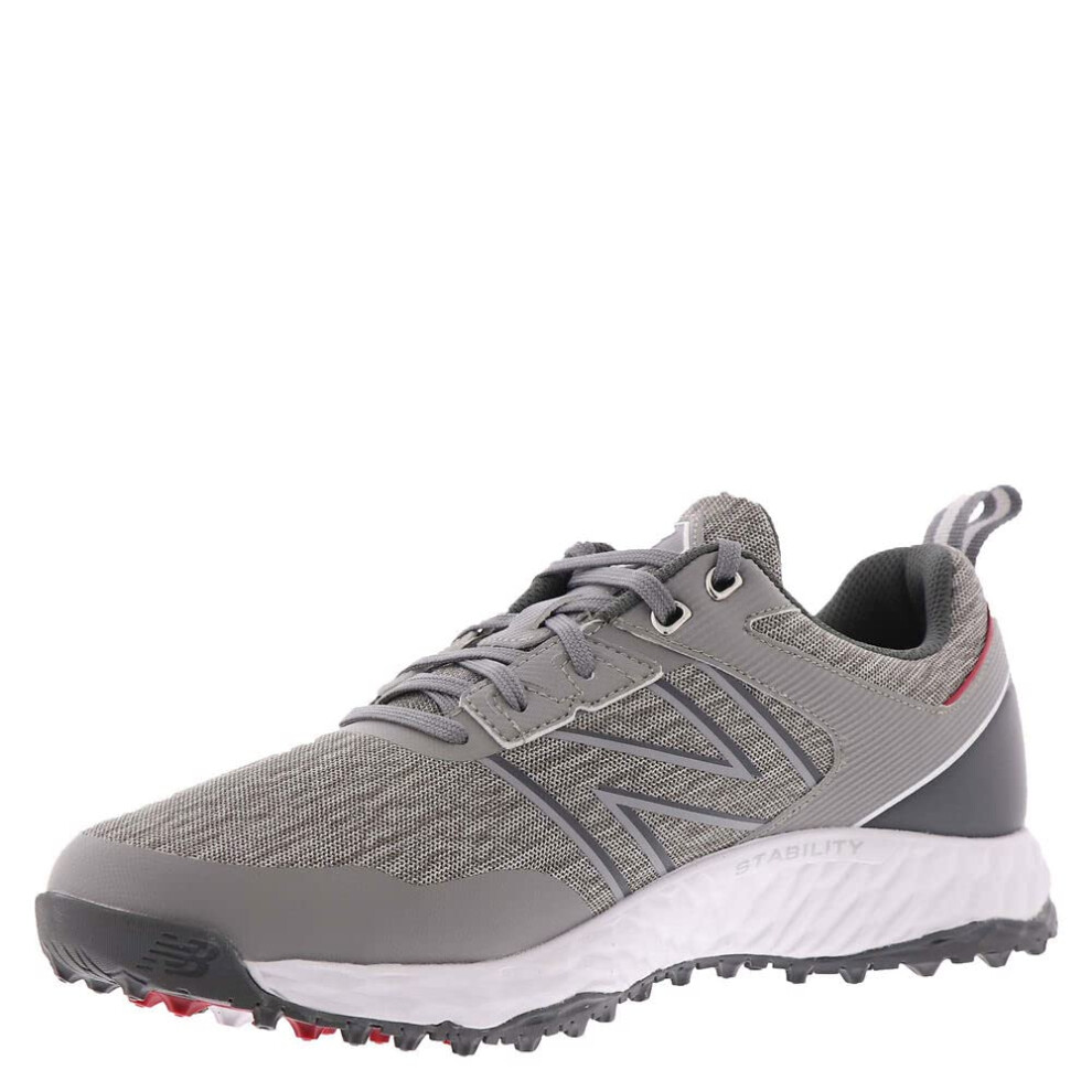 New Balance Mens Fresh Foam Contend Golf Shoe  Grey/Charcoal  9.5 X-Wi