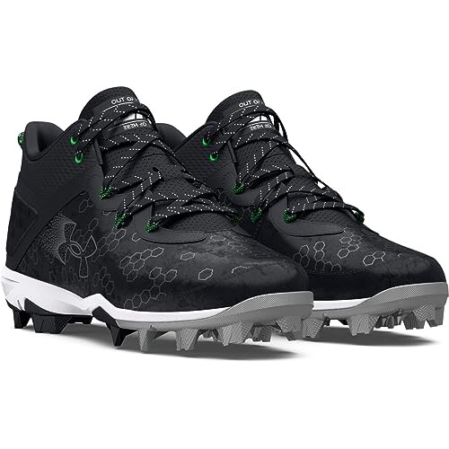 Under Armour Under Armour Ανδρικά Harper 8 Mid RM, (001) Μαύρο/Μαύρο/Μεταλλικό Ασημί, 10.5, US 1