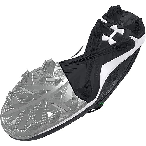 Under Armour Under Armour Ανδρικά Harper 8 Mid RM, (001) Μαύρο/Μαύρο/Μεταλλικό Ασημί, 10.5, US 2