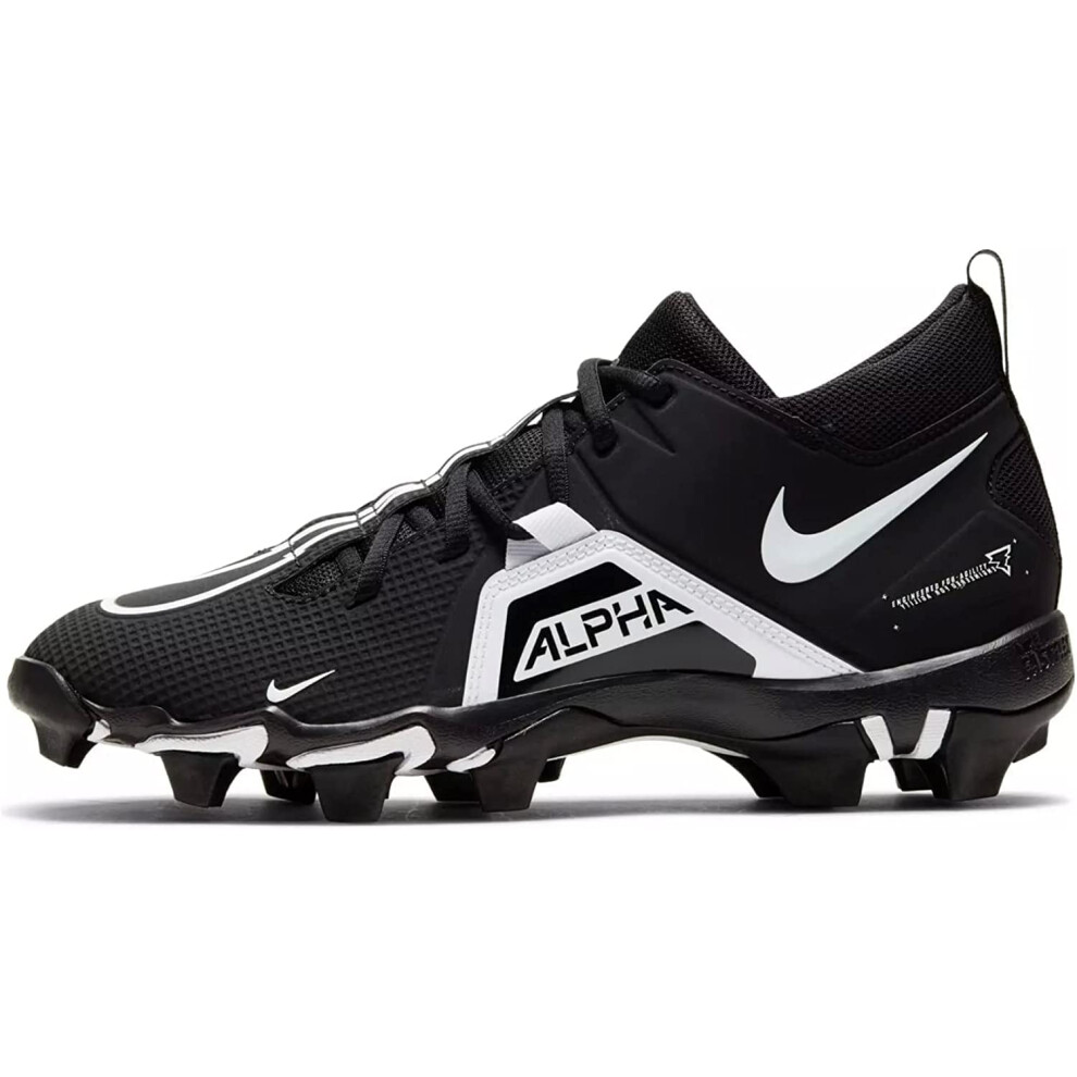 Nike Alpha Menace 3 Shark Mid CV0584-001 Black-White Men's Wide Footba