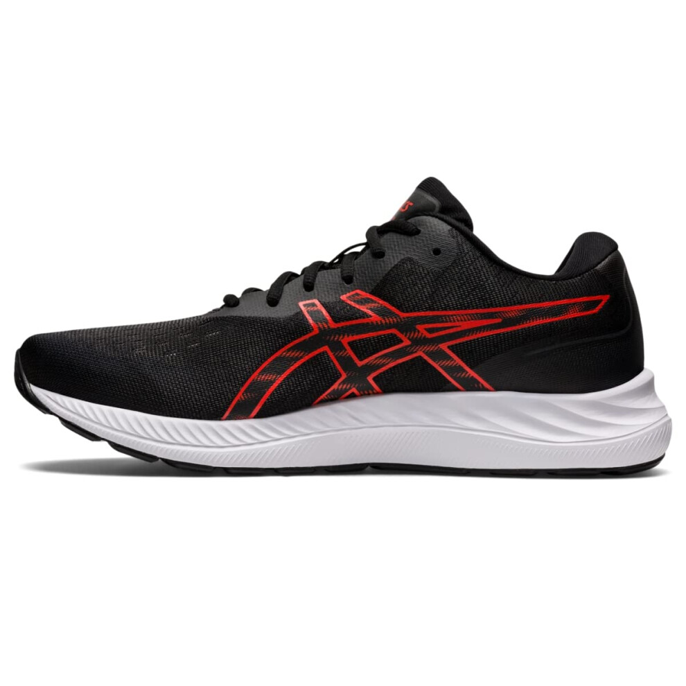 ASICS Men's Gel-Excite 9 Running Shoes  11.5  Black/Cherry Tomato