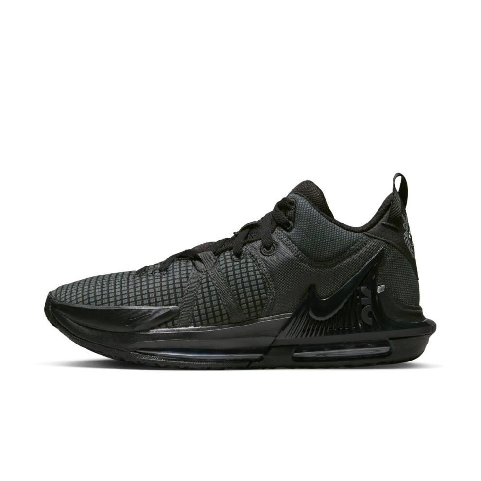 Nike Men's Lebron Witness 7 Basketball Shoe  Black/Black-Anthracite  8