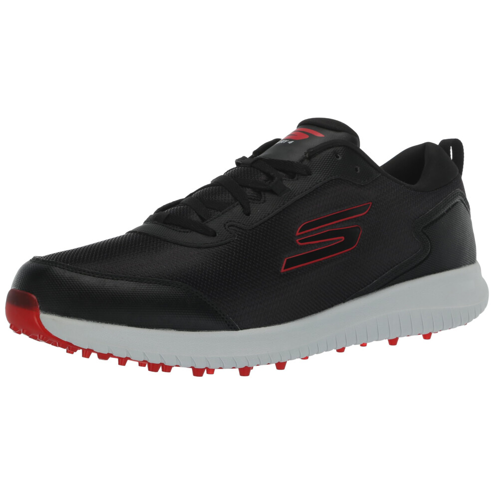 Skechers Golf Men's Max Fairway 4 Spikeless Golf Shoe Sneaker  Black/R