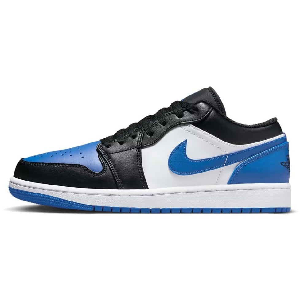 Air Jordan 1 Low Men's White/Royal Blue-Black-White 553558-140 9