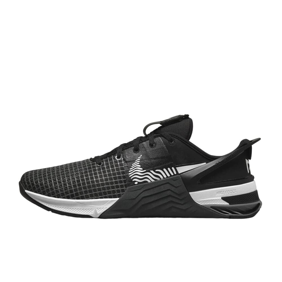 NIKE Men's Sneaker  Black White Dk Smoke Grey Smoke Grey  9