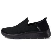 Skechers Heren Go Walk Flex No Hands Slip-On Sneakers, Zwart, 10