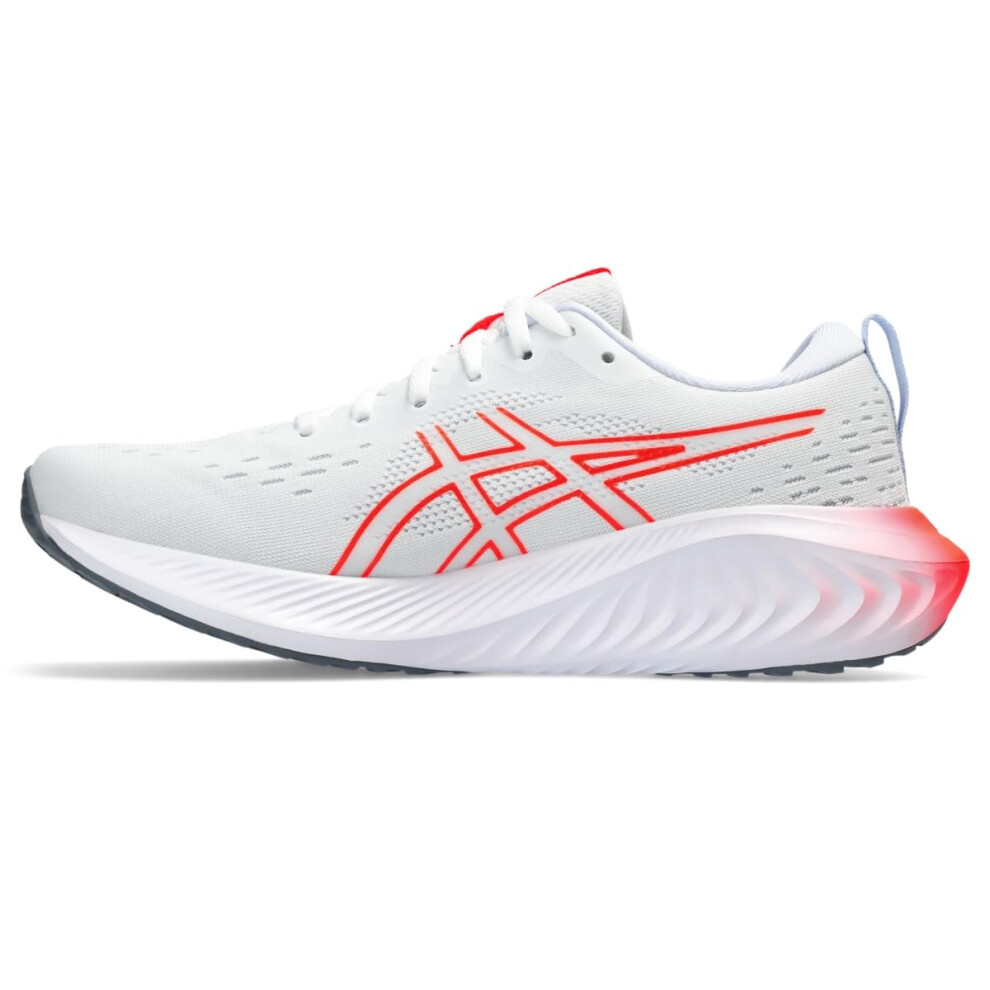 ASICS Men's Gel-Excite 10 Running Shoes  12  White/Sunrise RED