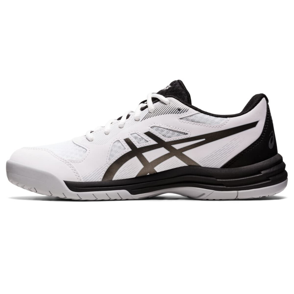 ASICS Men's Upcourt 5 Volleyball Shoes  12  White/Gunmetal