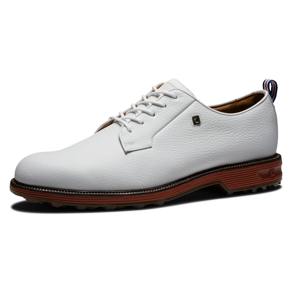 FootJoy Men's Premiere Series-Field Golf Shoe  Cool White/Brick  9.5