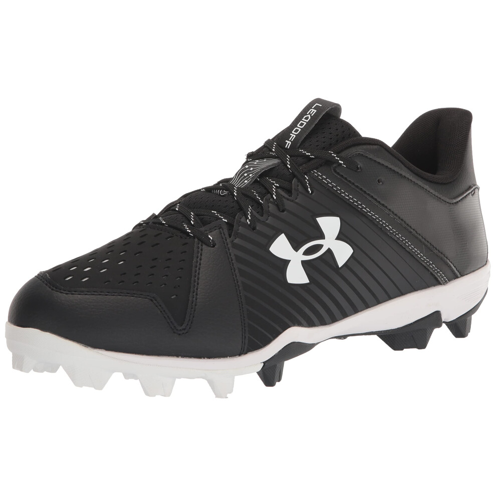 Under Armour Men's Leadoff Low Rubber Molded Baseball Cleat  (001) Bla