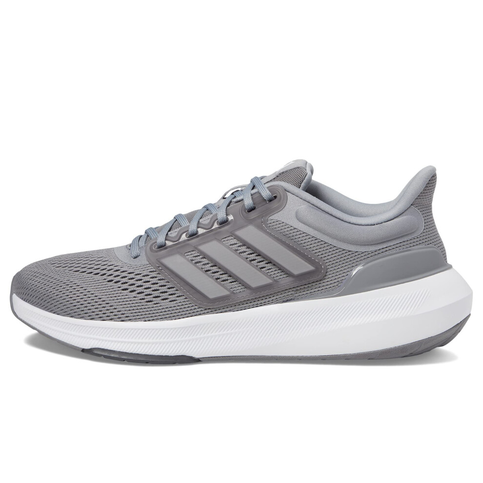 adidas Men's Ultrabounce Running Shoe  Grey/White/Grey  13