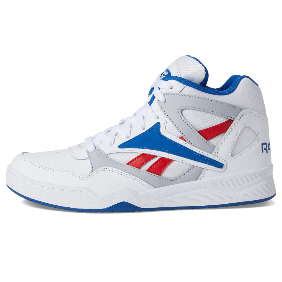 Reebok Unisex BB4590 High Top Basketball Shoe  White/Vector Blue/Vecto