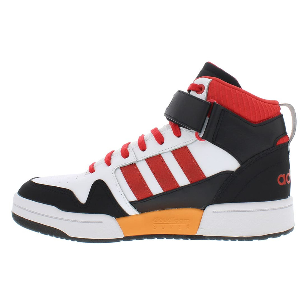 adidas Postmove Mid Mens Shoes Size 11  White/Red/Black-white