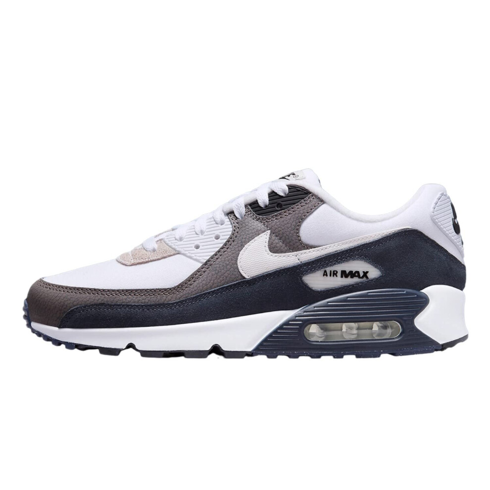 Nike Air Max 90 Men's Shoes Size - 9  Flat Pewter/White-black