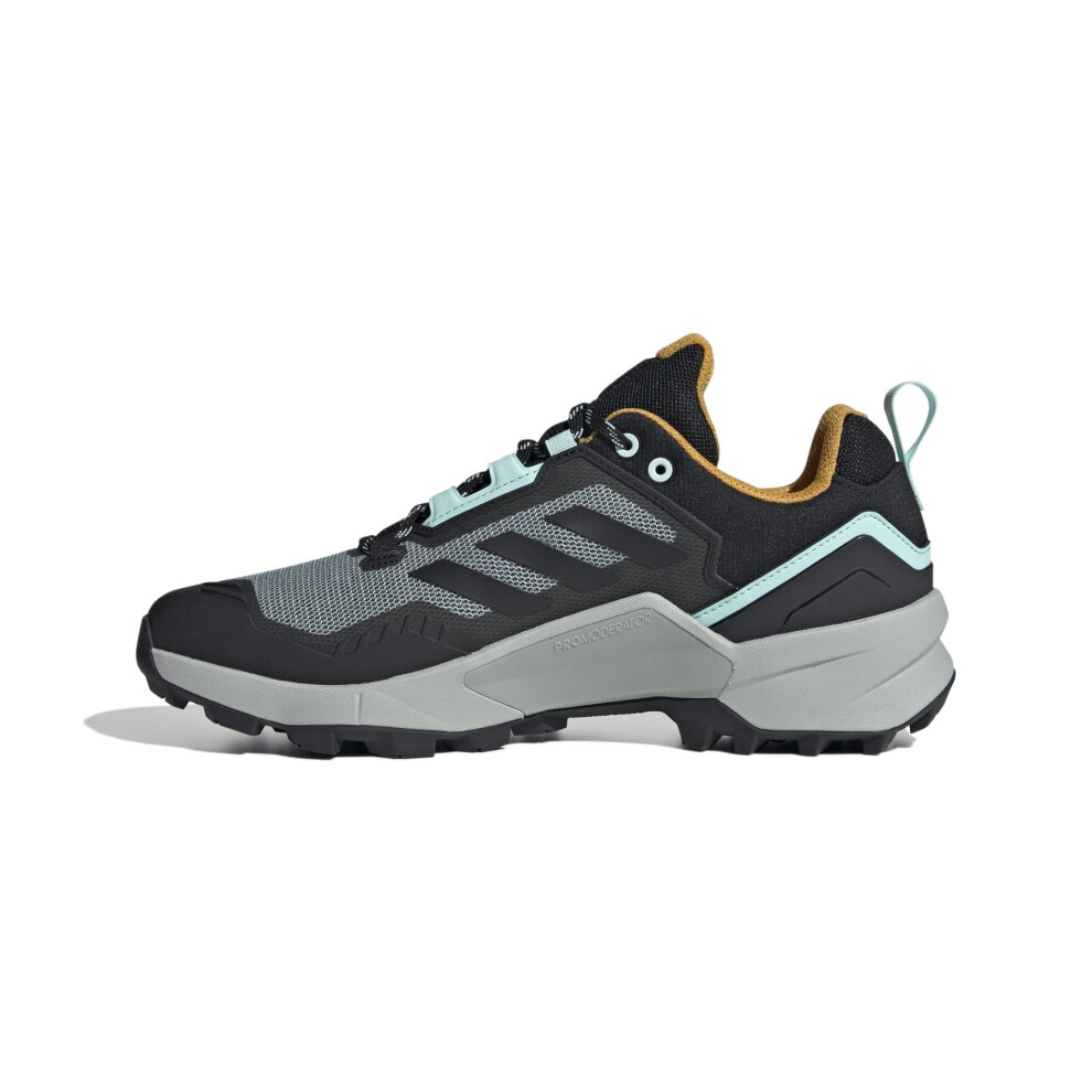 adidas Men's Terrex Swift R3 Hiking Shoe Semi Flash Aqua/Core Black/Pr