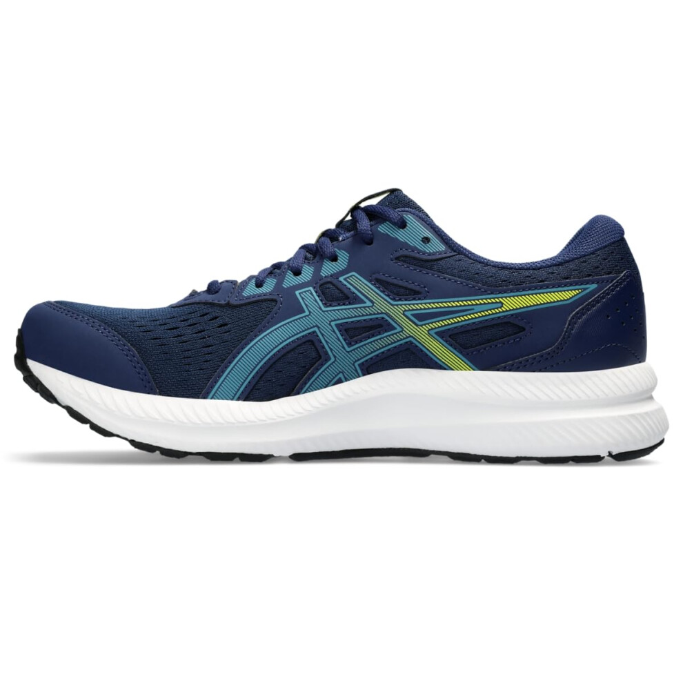 ASICS Men's Gel-Contend 8 Running Shoes  13  Blue Expanse/Blue Teal