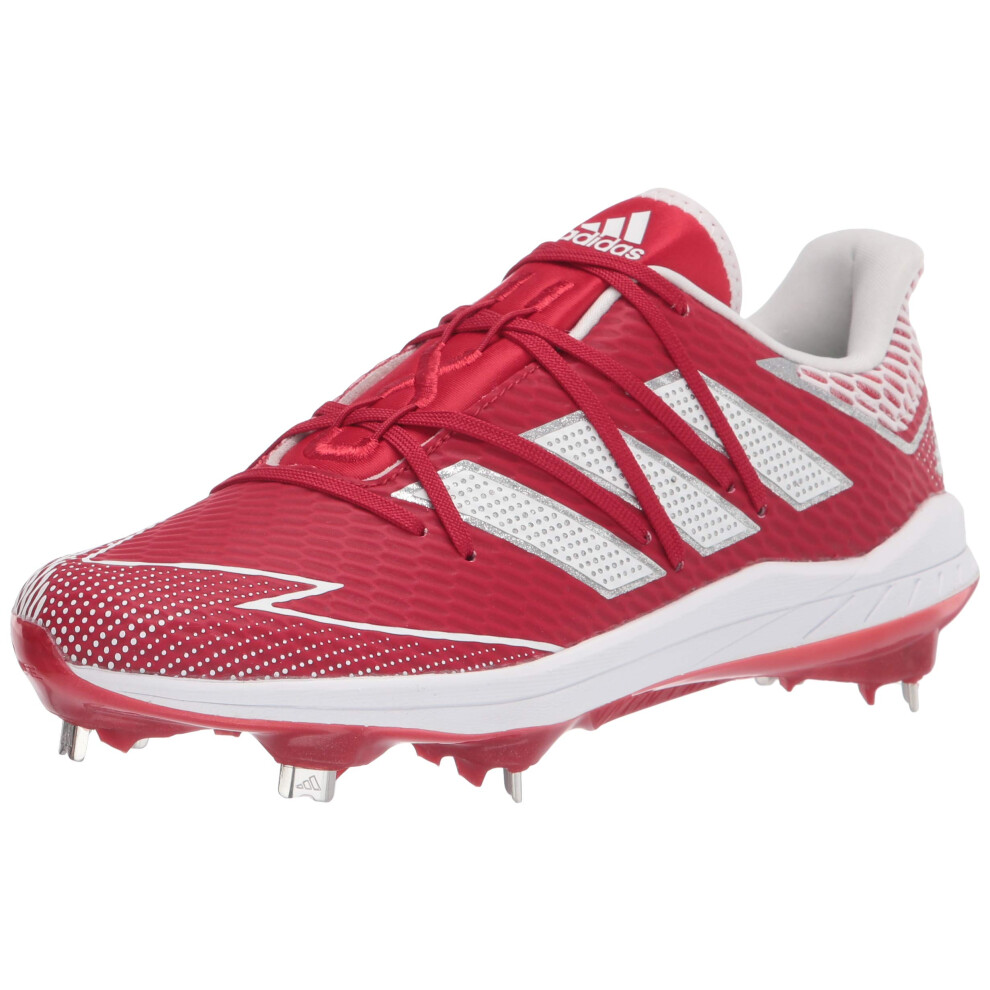 adidas Men's EG7613 Baseball Shoe  Power Red/White/Power Red  11