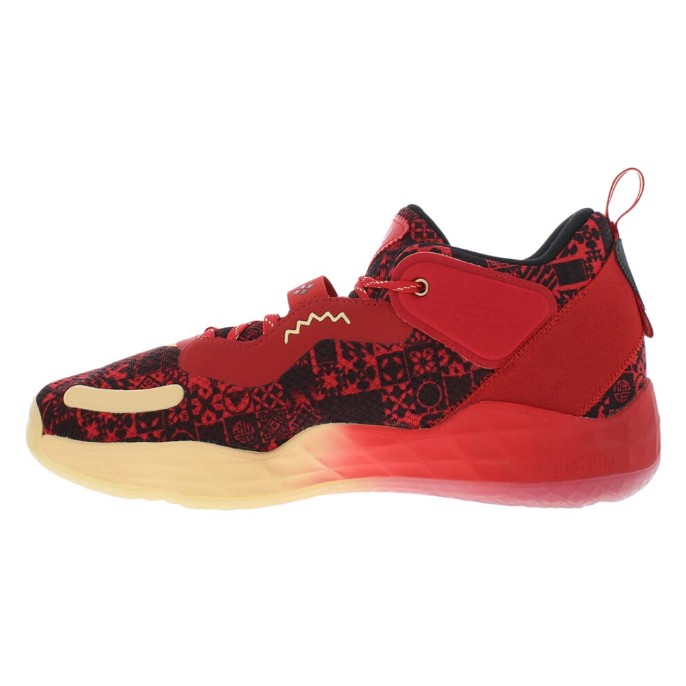 adidas Lunar New Year D.O.N Issue 3 GCA Basketball Shoes Men's  Red  S