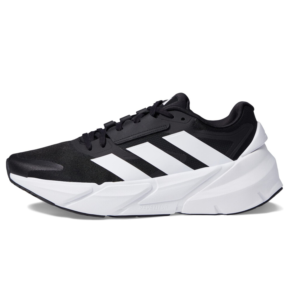 adidas Men's Adistar 2.0 Sneaker  Black/White/Black  12.5