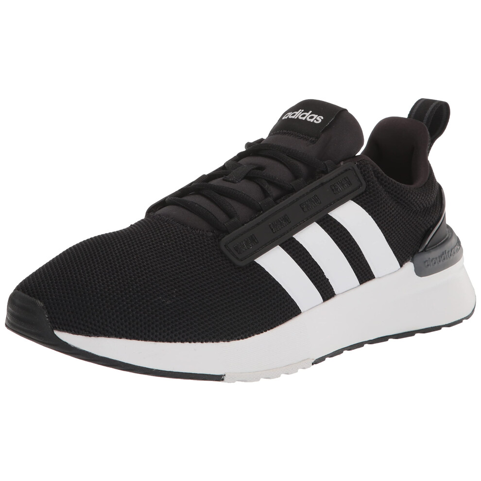 adidas Men's Racer Tr21 Running Shoe  Black/Core White/Black  7