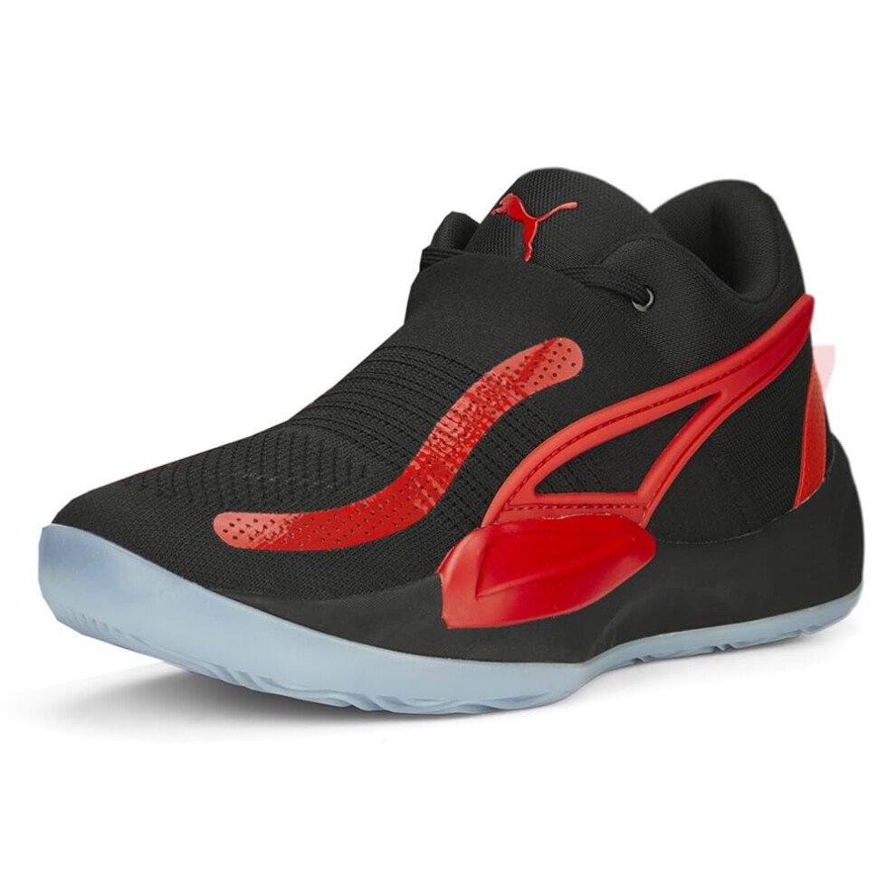 PUMA Rise Nitro Puma Black/for All Time Red 9.5 D (M)