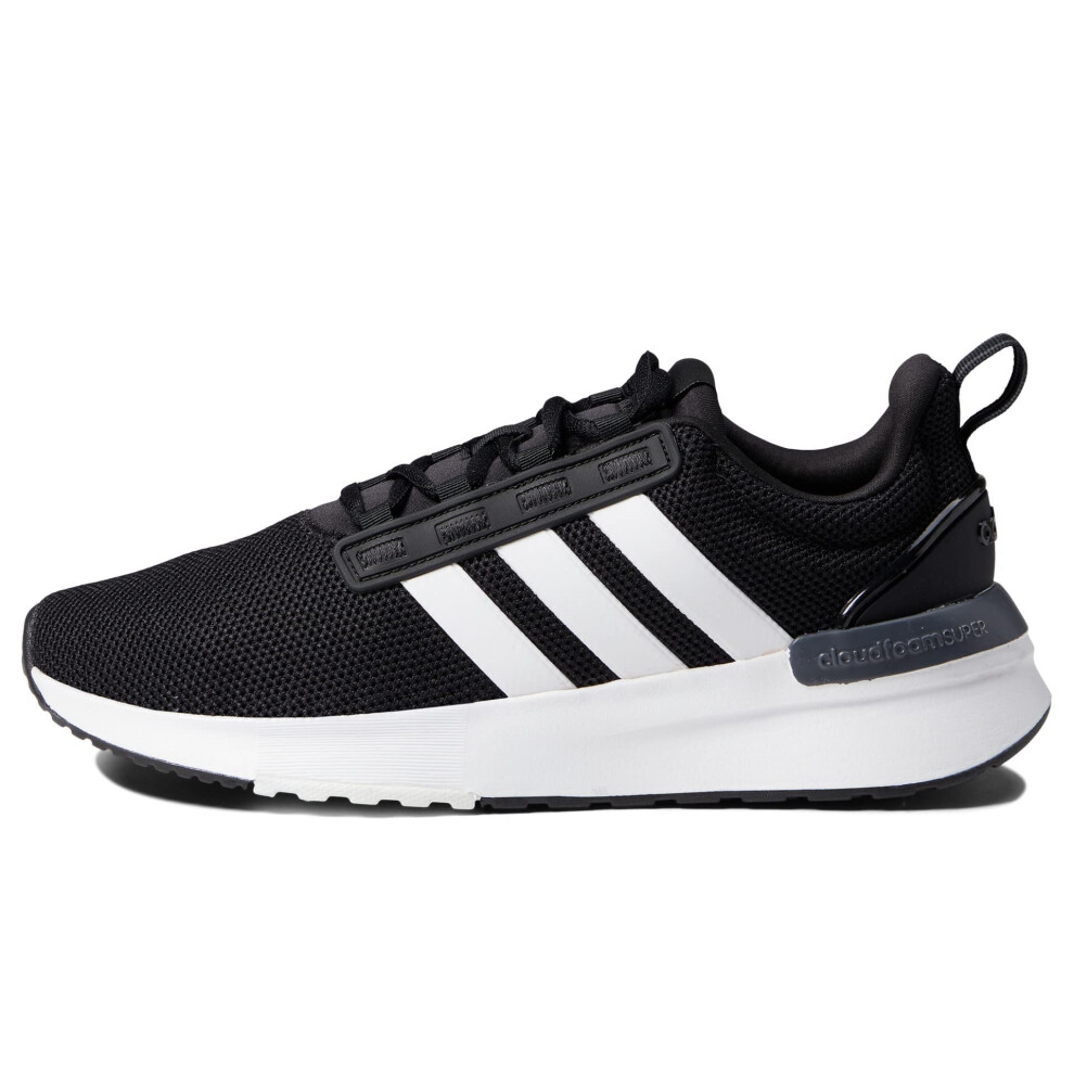 adidas Men's Racer TR21 Running Shoe  Black/Black/Gum  7.5