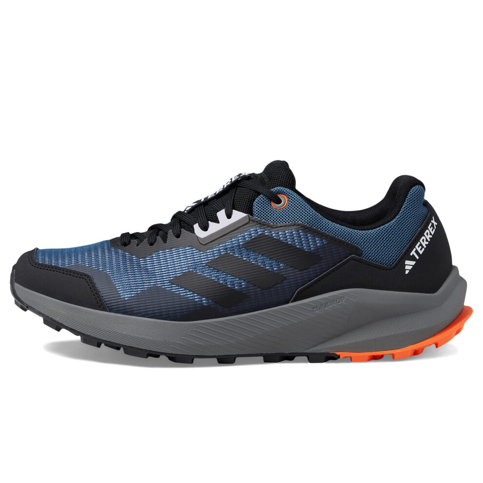 adidas Men's Terrex Trailrider Trail Running Shoe  Wonder Steel/Black/