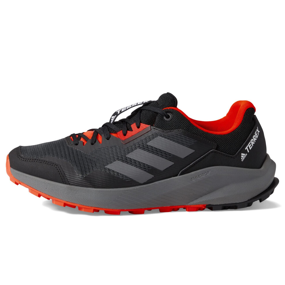 adidas Men's Terrex Trailrider Shoes Trail Running  Black/Grey/Solar R