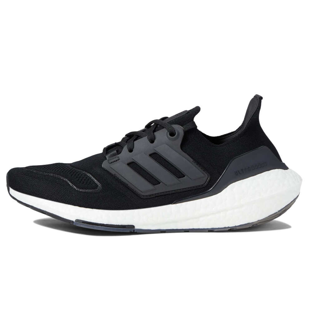 adidas Men's Ultraboost 22 Running Shoe  Black/Black/White  11