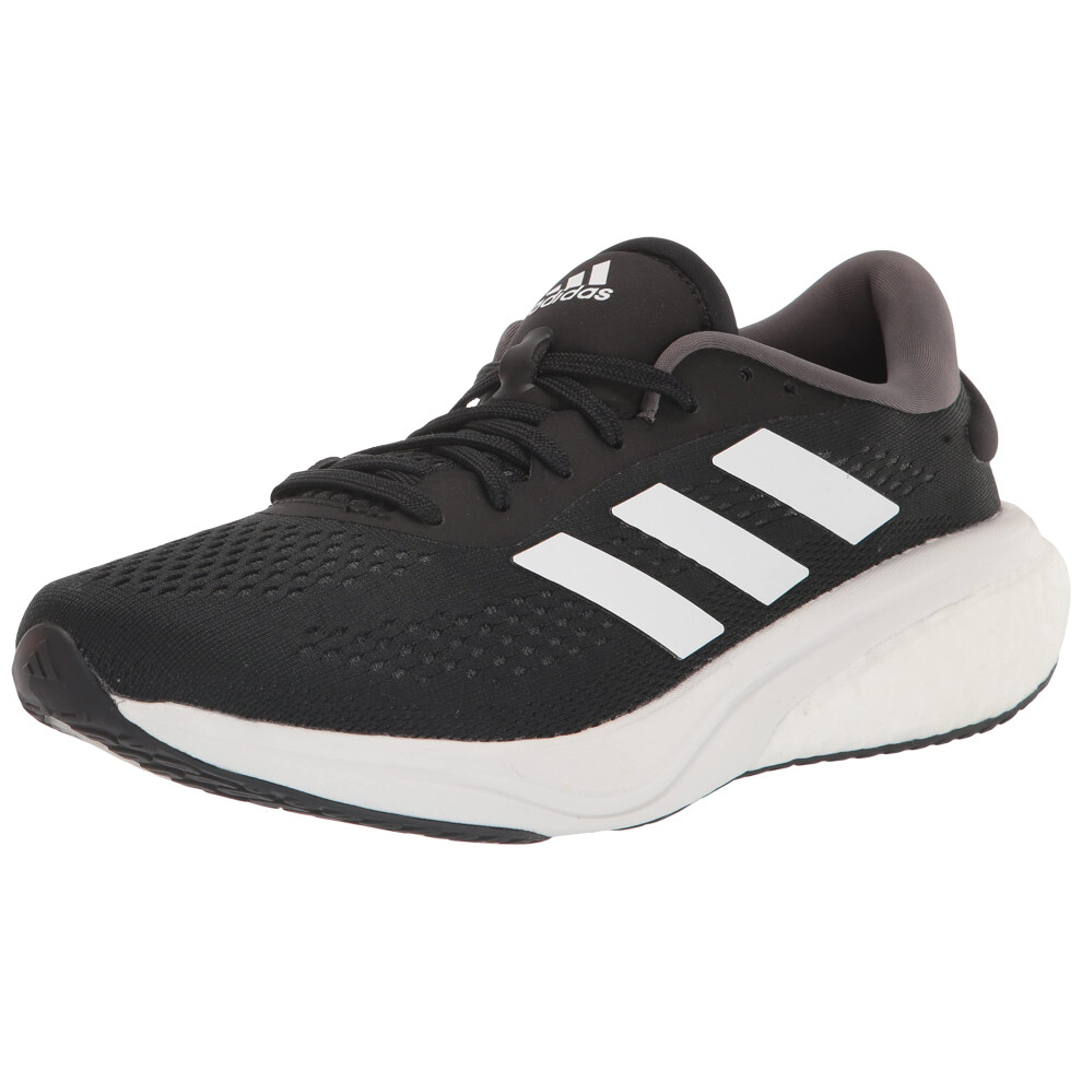 adidas Men's Supernova 2 Running Shoe  Black/White/Grey  10.5