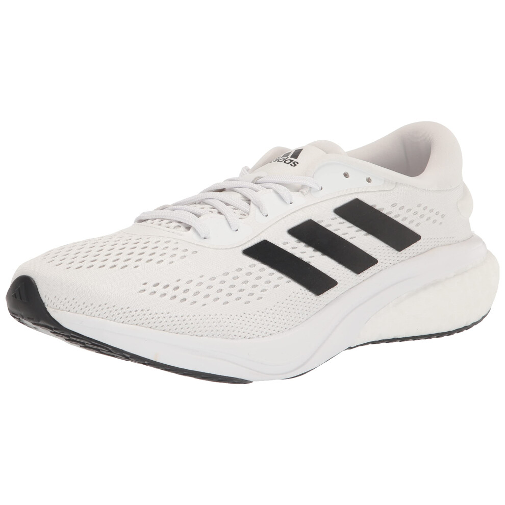 adidas Men's Supernova 2 Running Shoe  White/Black/Dash Grey  10