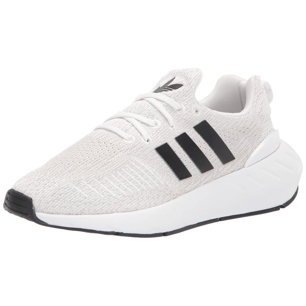 adidas Men's Swift Run 22 Sneaker  White/Core Black/Grey  8.5