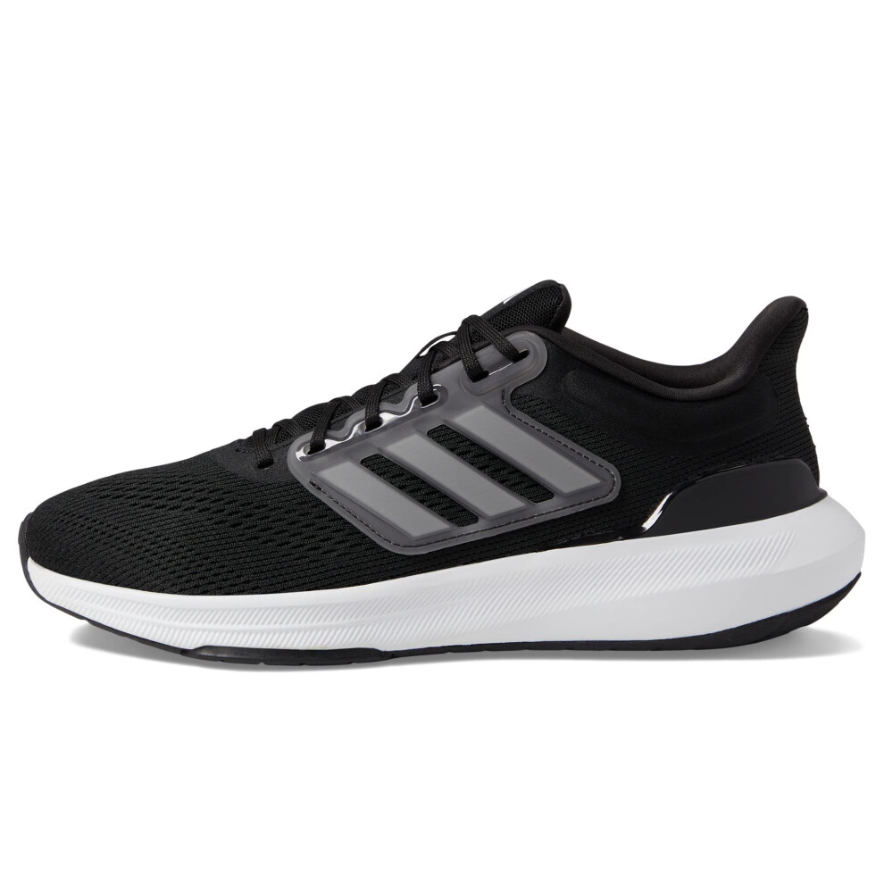 adidas Men's Ultrabounce Running Shoe  Black/White/Black  14