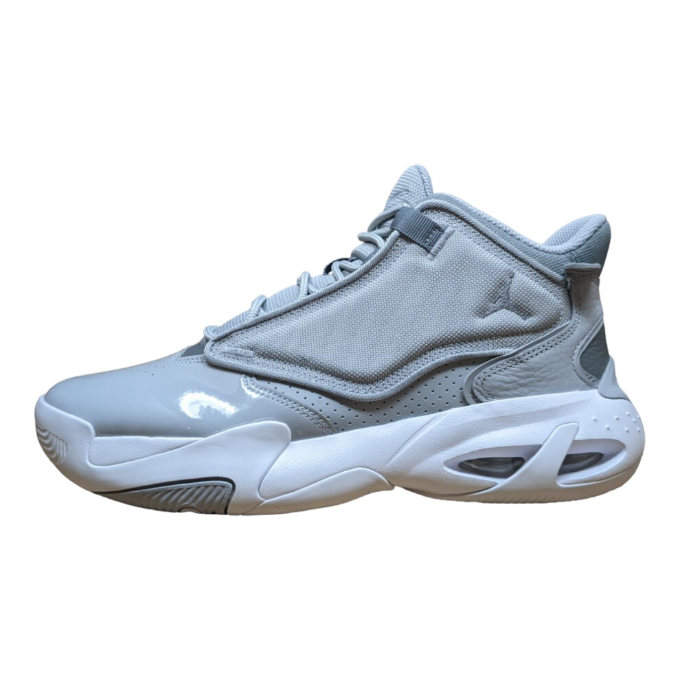 Nike Men's Jordan Max Aura 4 Basketball Shoes (Cool Grey/Wolf Grey-Whi