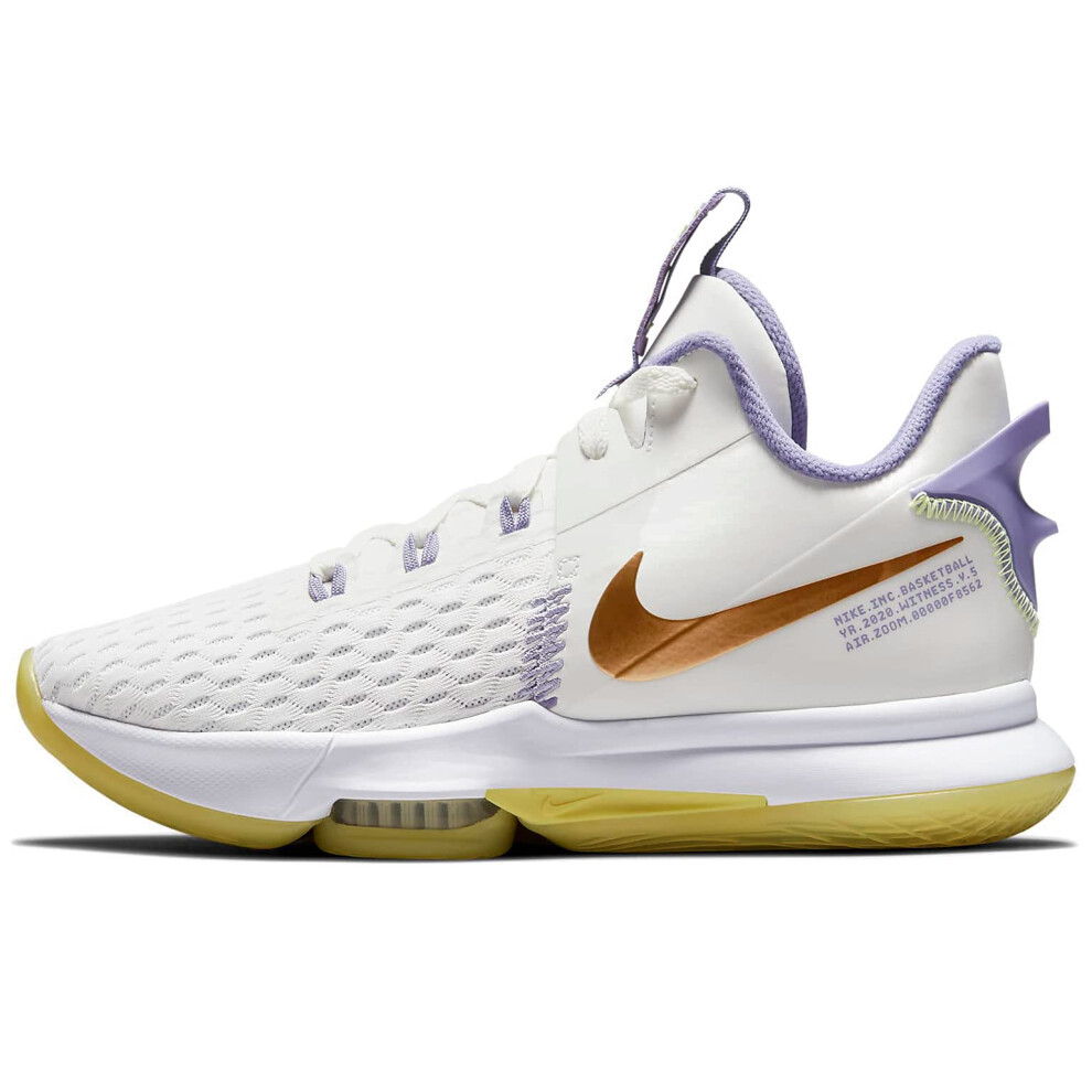 Nike Men's Lebron Witness V low-top Sneakers  Summit White/White-light