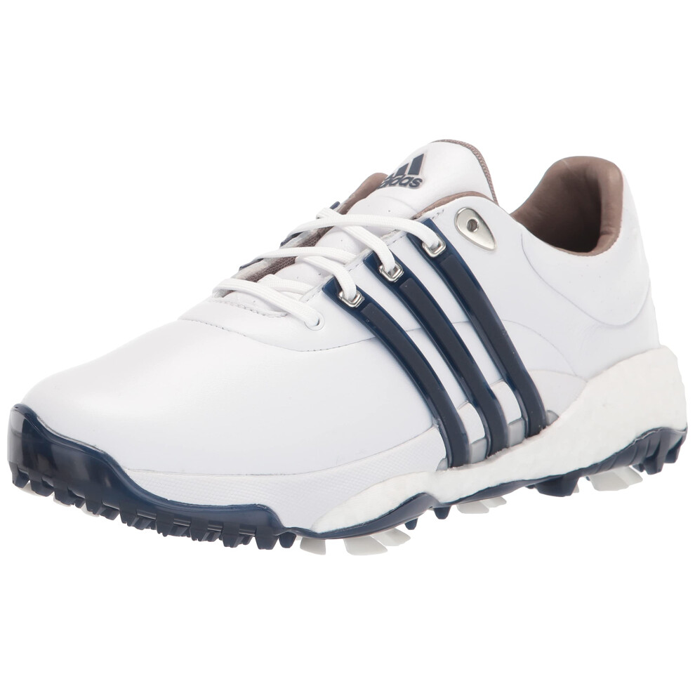 adidas Men's Tour360 22 Golf Shoes  Footwear White/Silver Metallic/Tea