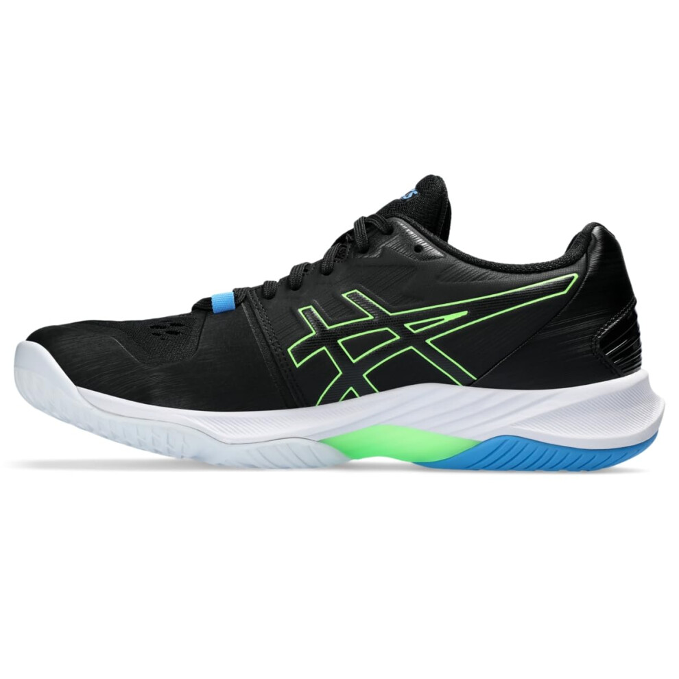 ASICS Men's Sky Elite FlyteFoam 2 Volleyball Shoes  14  Black/Lime Bur