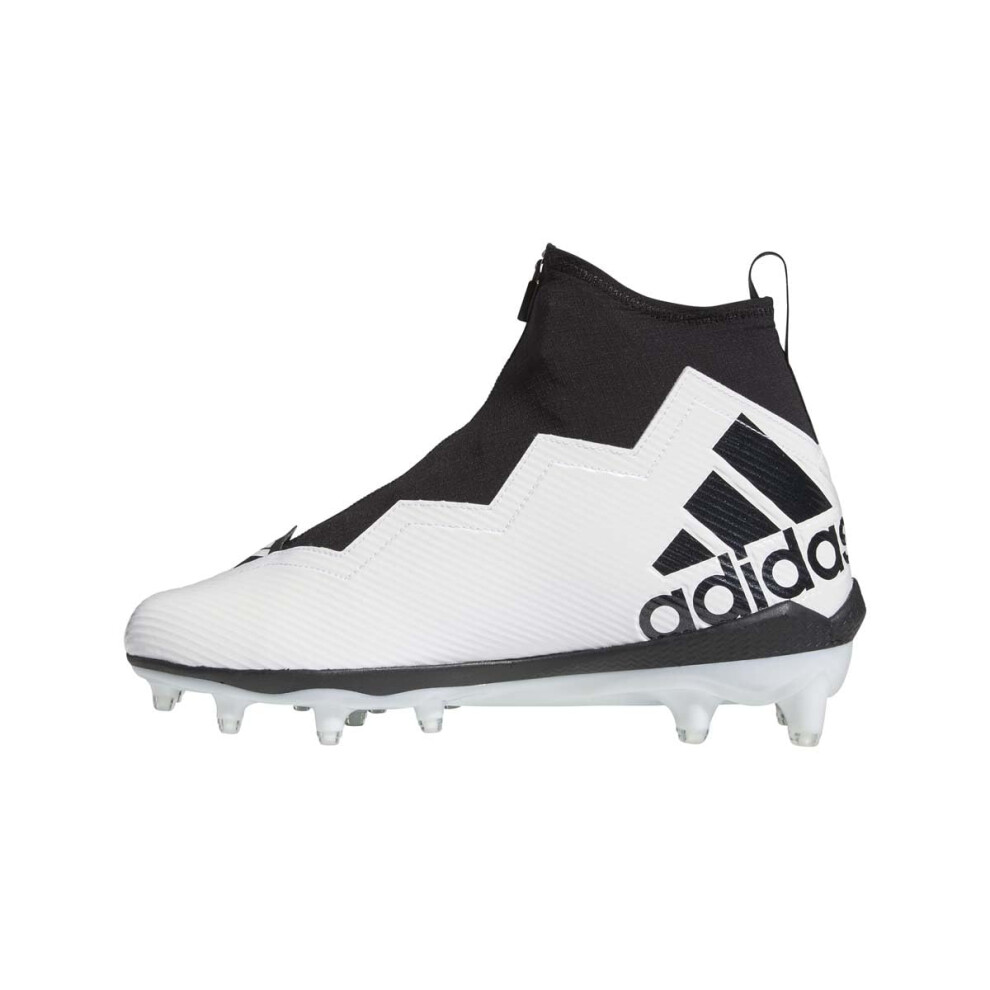 adidas Men's Nasty 2.0 Football Shoe  White/Black/Grey  13